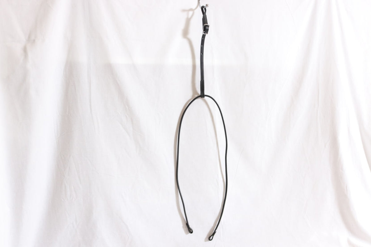 Rolled Leather Side Check Mr Mikes Mini Tack Shack