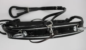 Deluxe Rolled Leather Show Harness