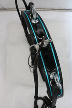 Load image into Gallery viewer, FIRST IMPRESSION LEATHER SHOW HARNESS-TURQUOISE